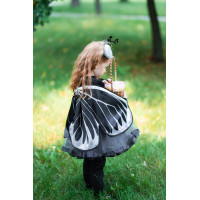 Дитячий костюм Метелика для дівчинки попелястий