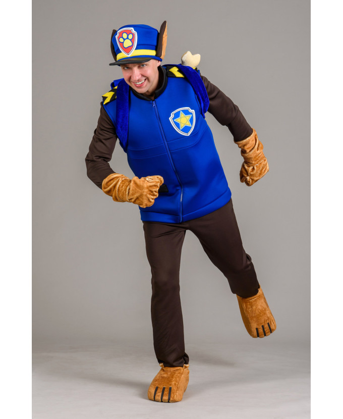 Карнавальний костюм для аніматорів Цуценячий Патруль Чейз