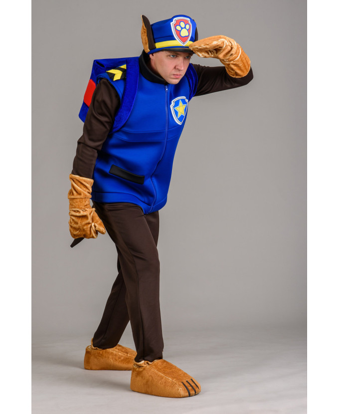 Карнавальний костюм для аніматорів Цуценячий Патруль Чейз