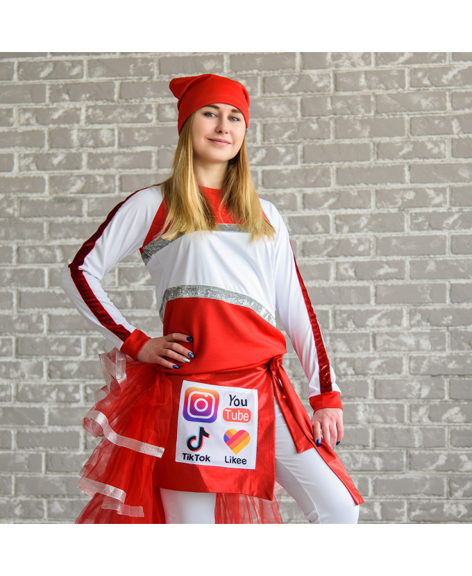 Карнавальний костюм Блогера у спідниці для аніматорів