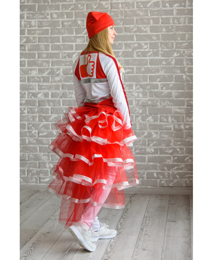 Карнавальний костюм Блогера у спідниці для аніматорів