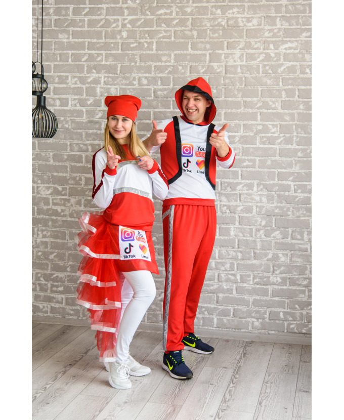 Карнавальний костюм Блогера у спідниці для аніматорів