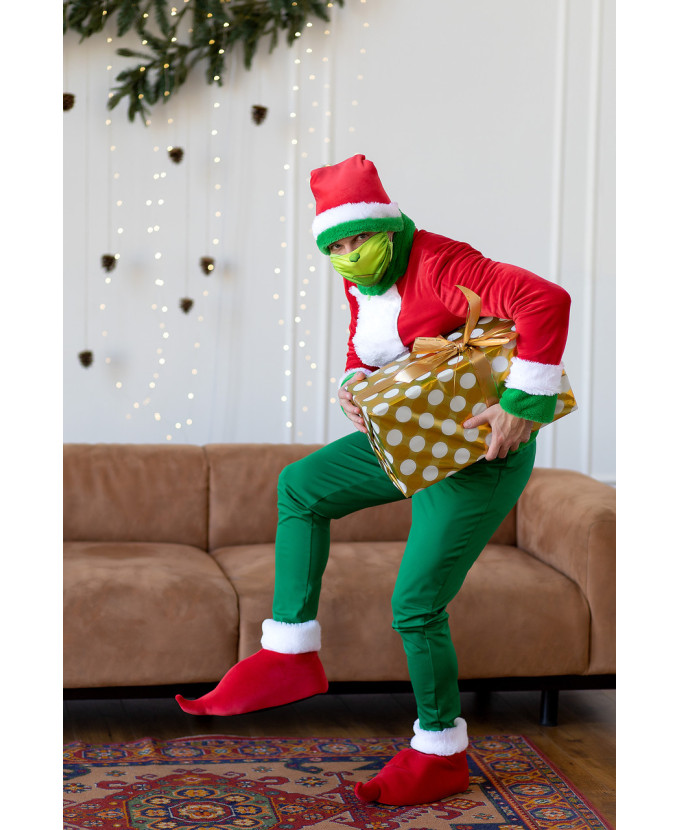 Карнавальний костюм для аніматорів Грінч