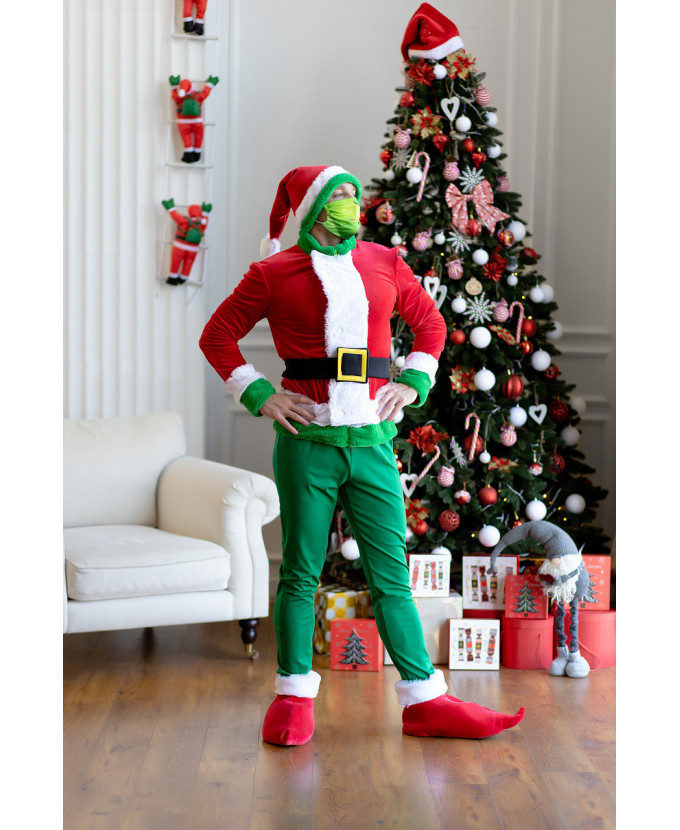 Карнавальний костюм для аніматорів Грінч