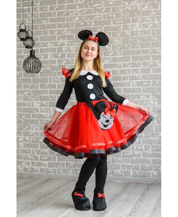 Карнавальний костюм Мінні Маус для аніматорів