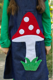 Костюм гриб Мухомор  для дівчинки
