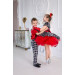 Купити костюм Стиляги в червоному для дівчинки