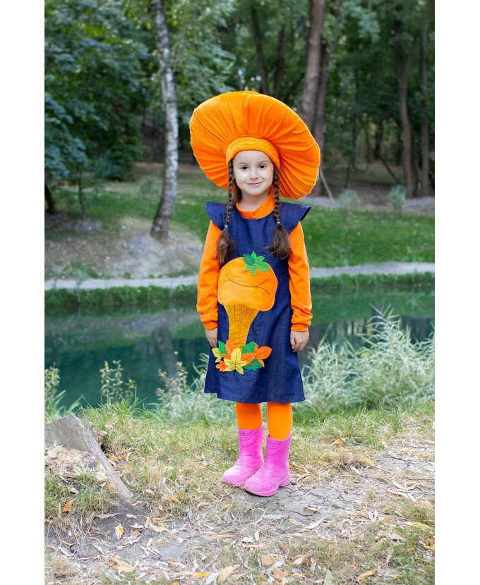 Костюм гриб Лисичка для дівчинки