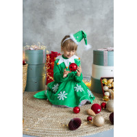 Костюм Ельфа для дівчинки зелений