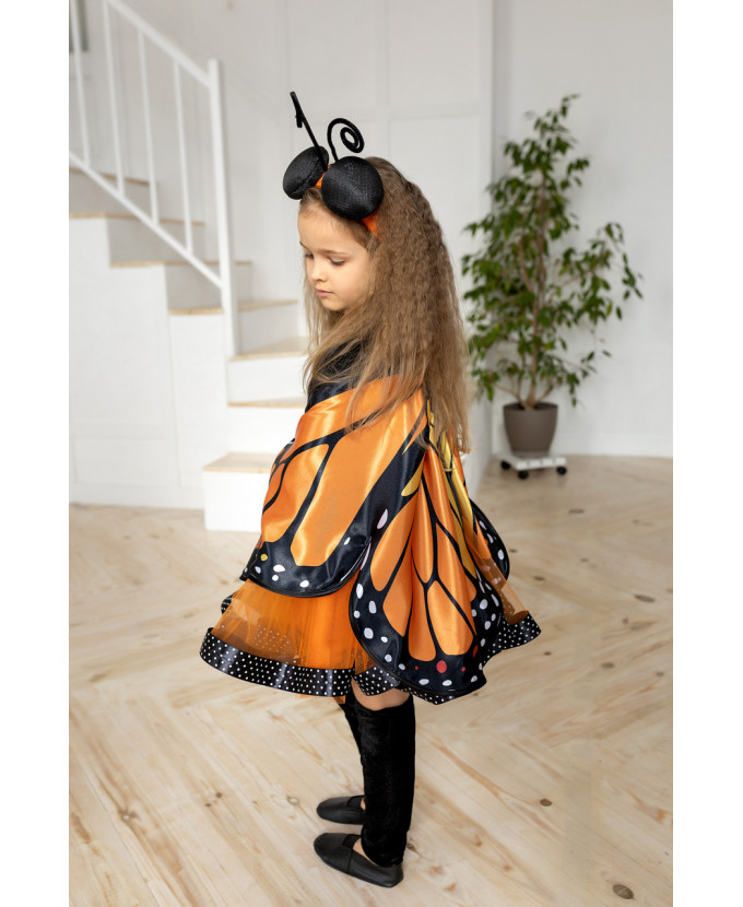 Карнавальний костюм метелика Махаон для дівчинки