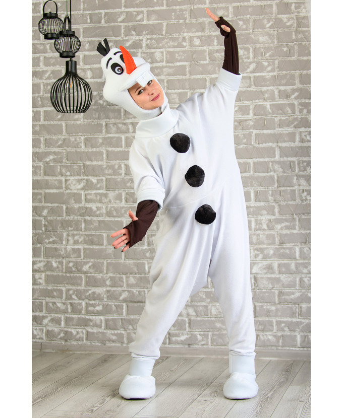Карнавальний костюм для аніматорів Олаф Frozen 2