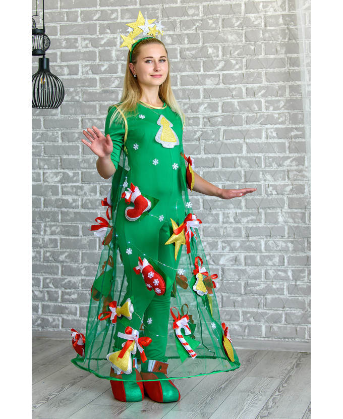 Карнавальний костюм Ялинка для аніматорів