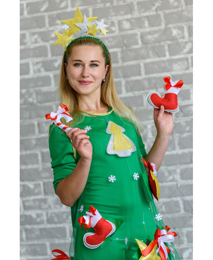Карнавальний костюм Ялинка для аніматорів