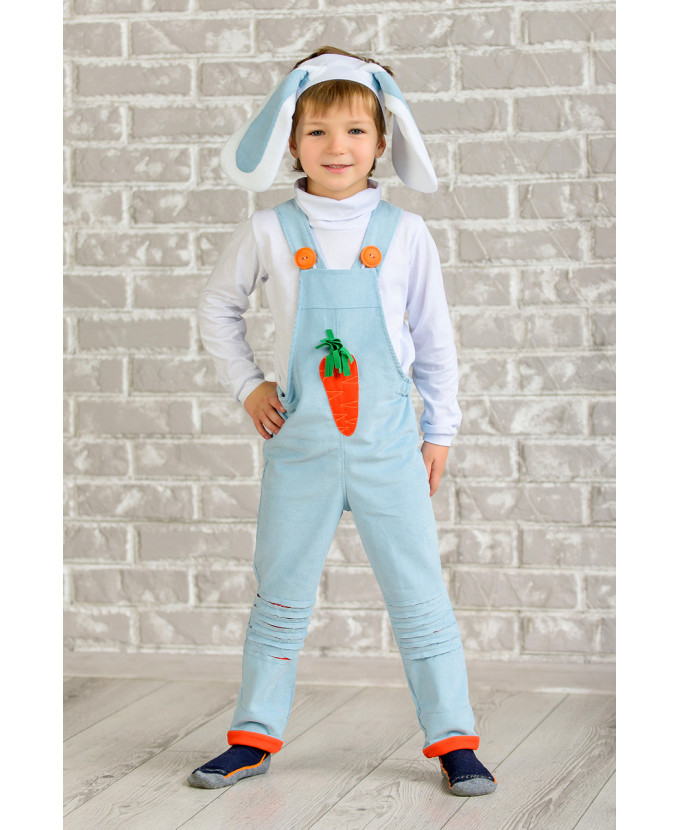 Дитячий карнавальний костюм Зайчик для хлопчика