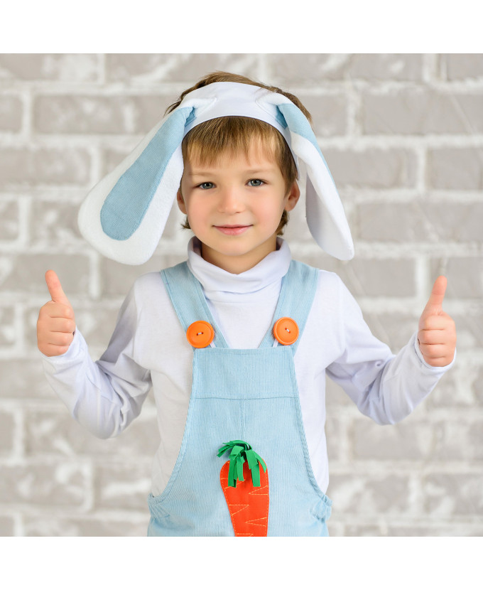 Дитячий карнавальний костюм Зайчик для хлопчика