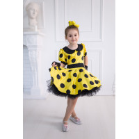 Костюм Стиляги в жовтому для дівчинки