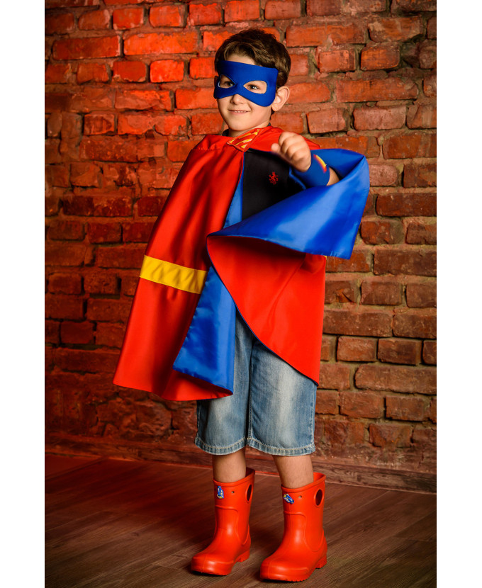 Дитячий карнавальний костюм Плащ Супермена