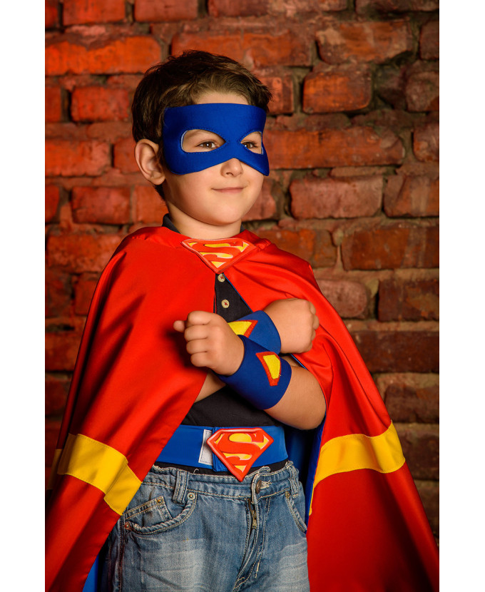 Дитячий карнавальний костюм Плащ Супермена