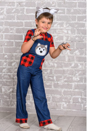 Дитячий карнавальний костюм Вовк для хлопця