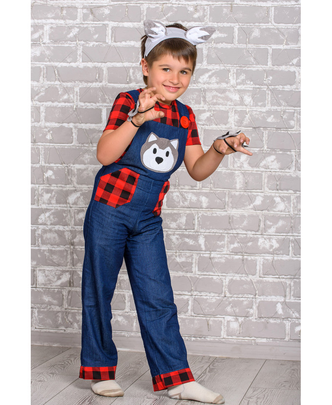 Дитячий карнавальний костюм Вовк для хлопця