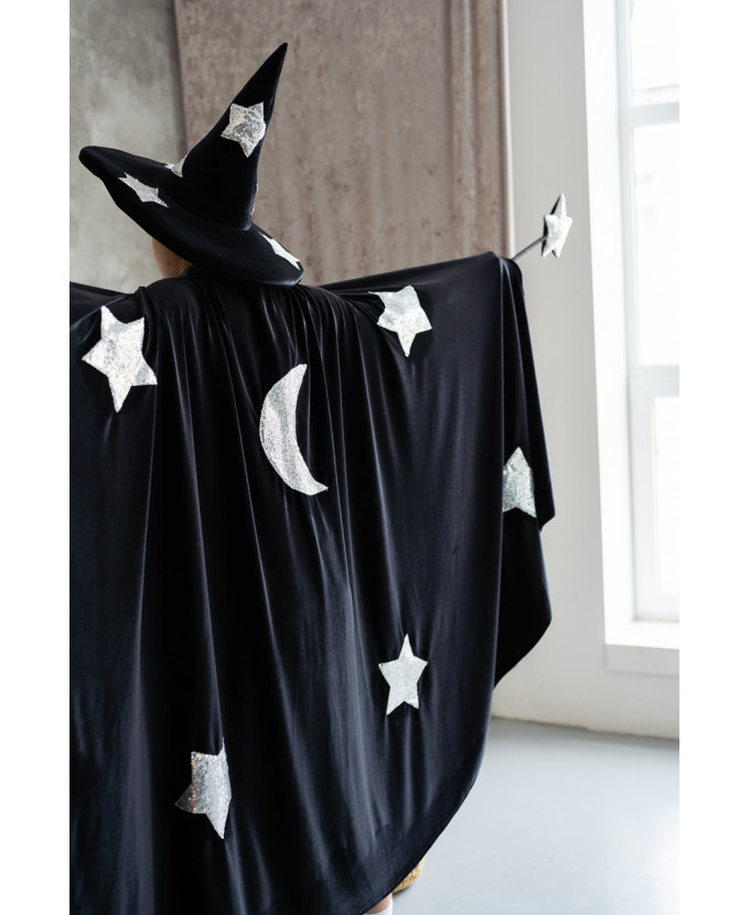 Купити карнавальний костюм Чарівника чорний