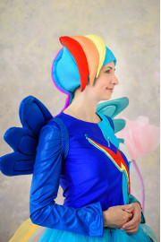 Карнавальний костюм для аніматорів Веселка Деш My Little Pony