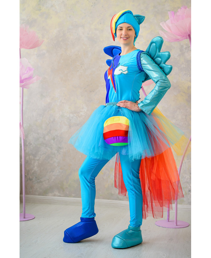 Карнавальний костюм Веселка Деш My Little Pony для аніматорів
