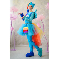Карнавальний костюм для аніматорів Веселка Деш My Little Pony