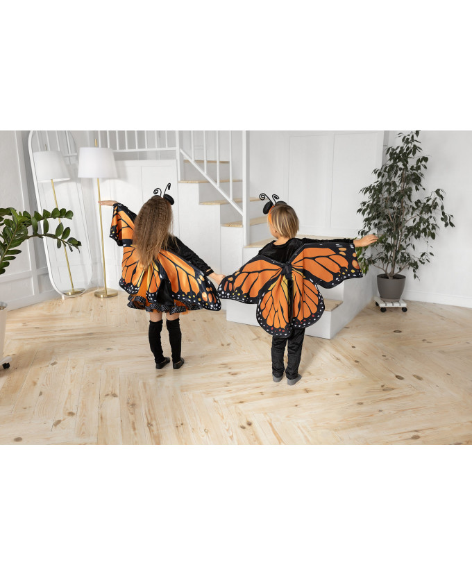 Дитячий костюм Метелика для хлопчика помаранчева