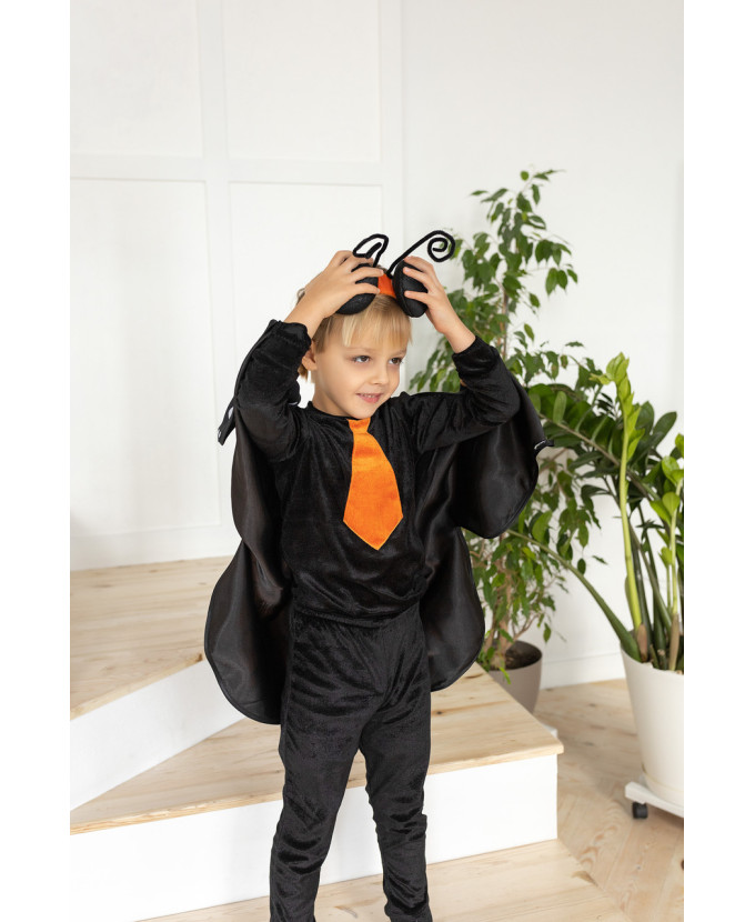 Дитячий костюм Метелика для хлопчика помаранчева