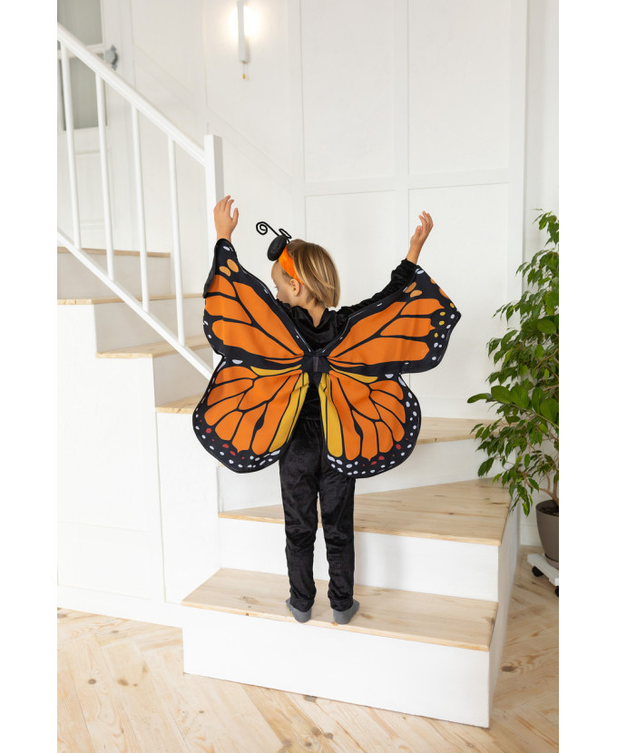 Дитячий костюм Метелика для хлопчика помаранчева