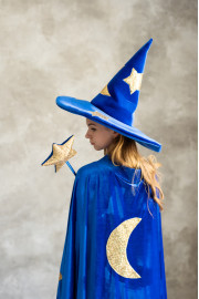 Карнавальний костюм для аниматорів Чарівник синій