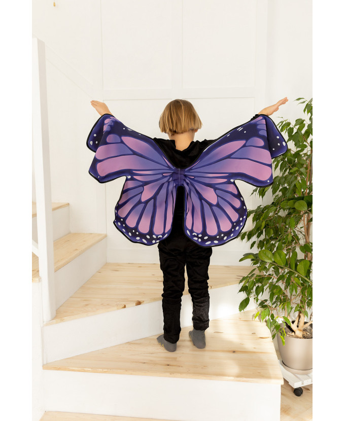Купити дитячий костюм Метелик фіолетовий для хлопчика