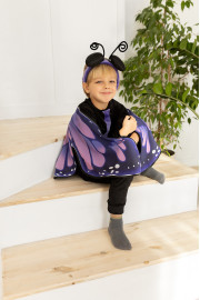 Дитячий костюм метелика для хлопчика фіолетовий