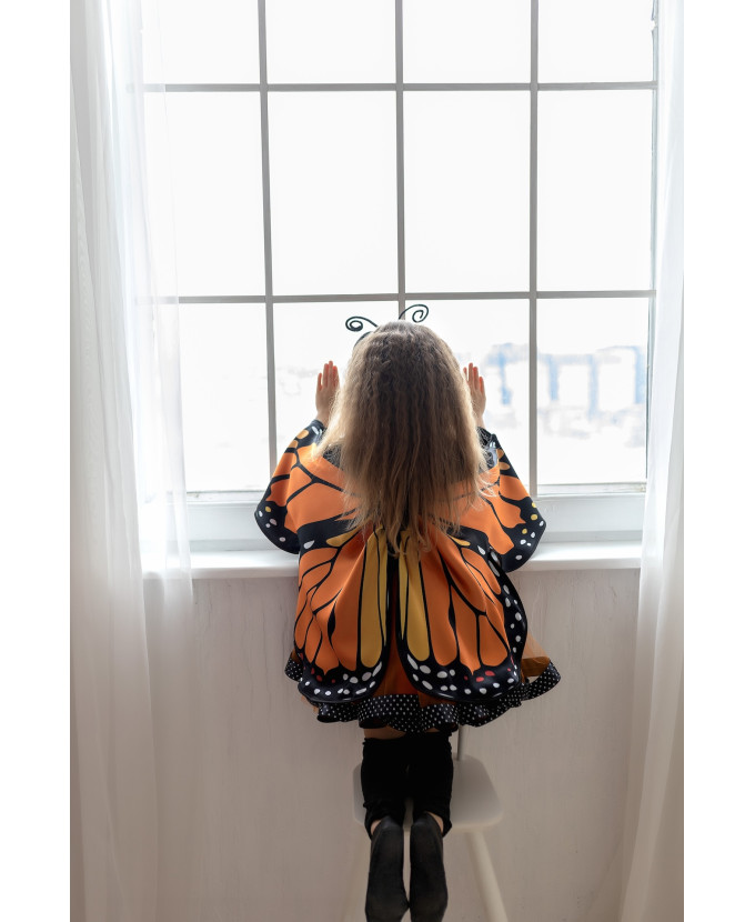 Карнавальний костюм метелика Махаон для дівчинки