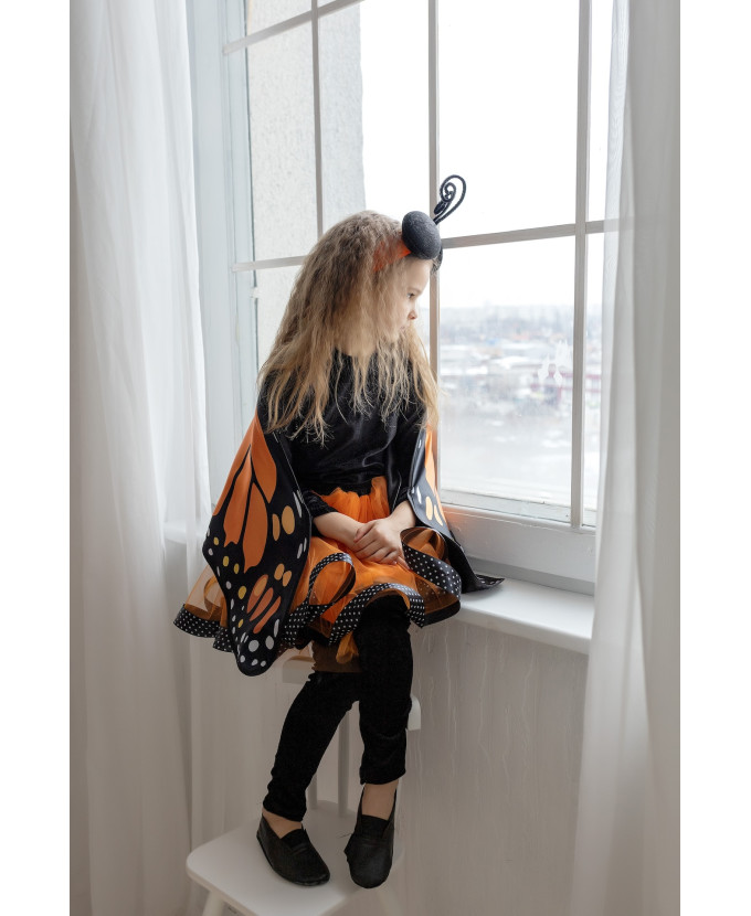 Карнавальний костюм метелика Махаон для дівчинки