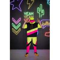 Карнавальний костюм для аніматорів Неонова вечірка чоловічий