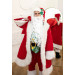 Карнавальний костюм для аніматорів Санта Клаус з животом