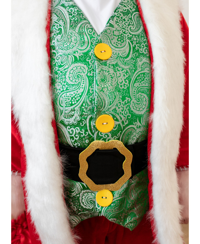 Карнавальний костюм для аніматорів Санта Клаус з животом