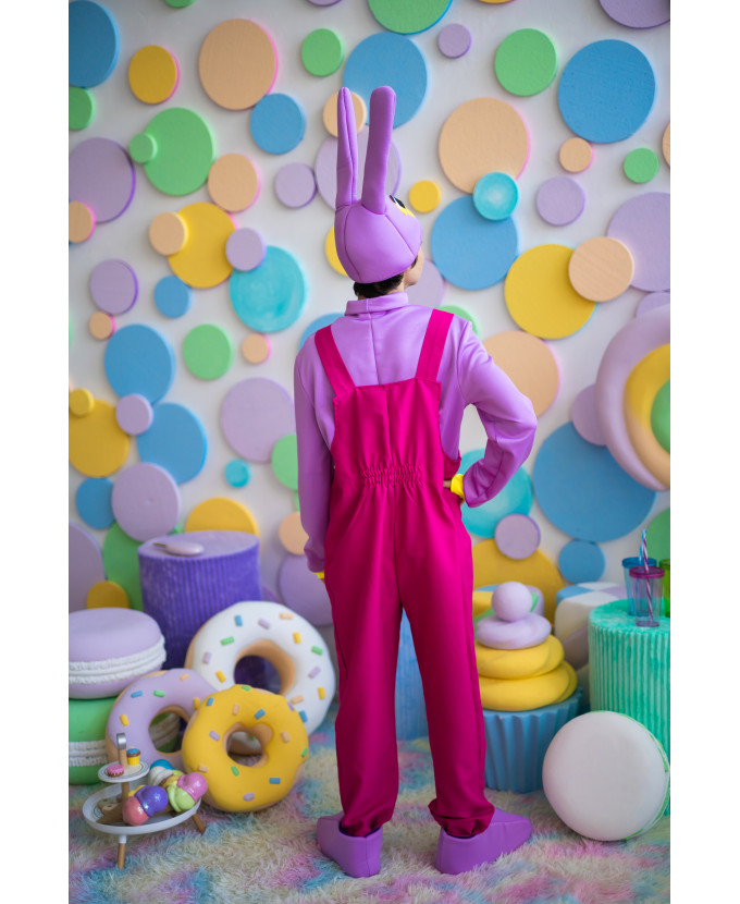 Карнавальний костюм для аниматорів Цифровий цирк Заєць Джекс Jax