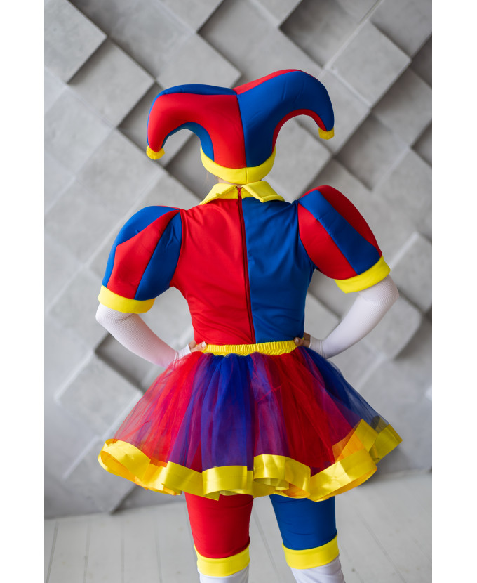 Карнавальний костюм Цифровий цирк клоун Pomni