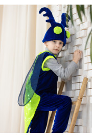 Дитячий карнавальний костюм Світлячок синій