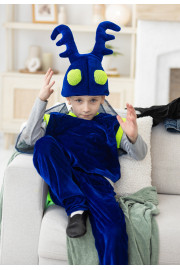 Дитячий карнавальний костюм Світлячок синій