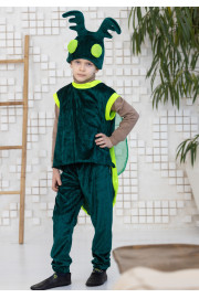 Дитячий карнавальний костюм зеленого Світлячка – яскравий образ, що сяє у темряві! 