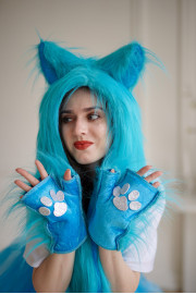 Костюм для аніматорів Таба Лапка блакитна