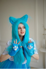 Костюм для аніматорів Таба Лапка блакитна