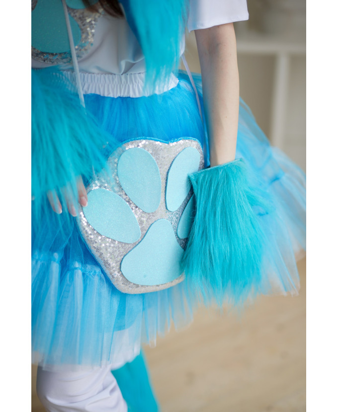 Костюм для аніматорів Таба Лапка блакитна