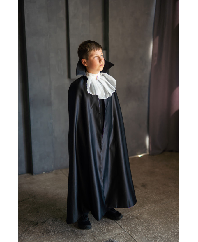 Дитячий карнавальний костюм Вампір Дракула фіолетовий