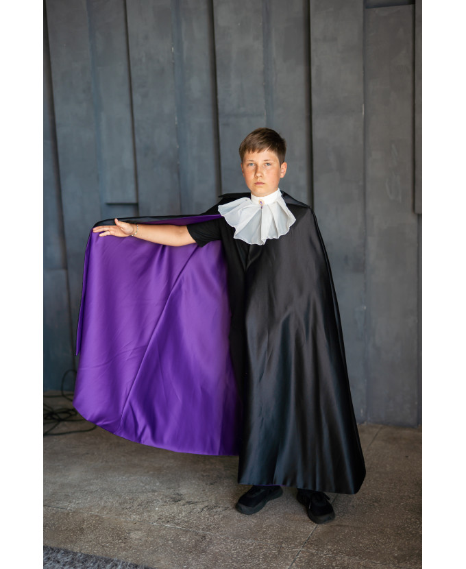 Дитячий карнавальний костюм Вампір Дракула фіолетовий