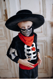 Костюм Скелета  "День Мертвих" для хлопчика на Хеловін